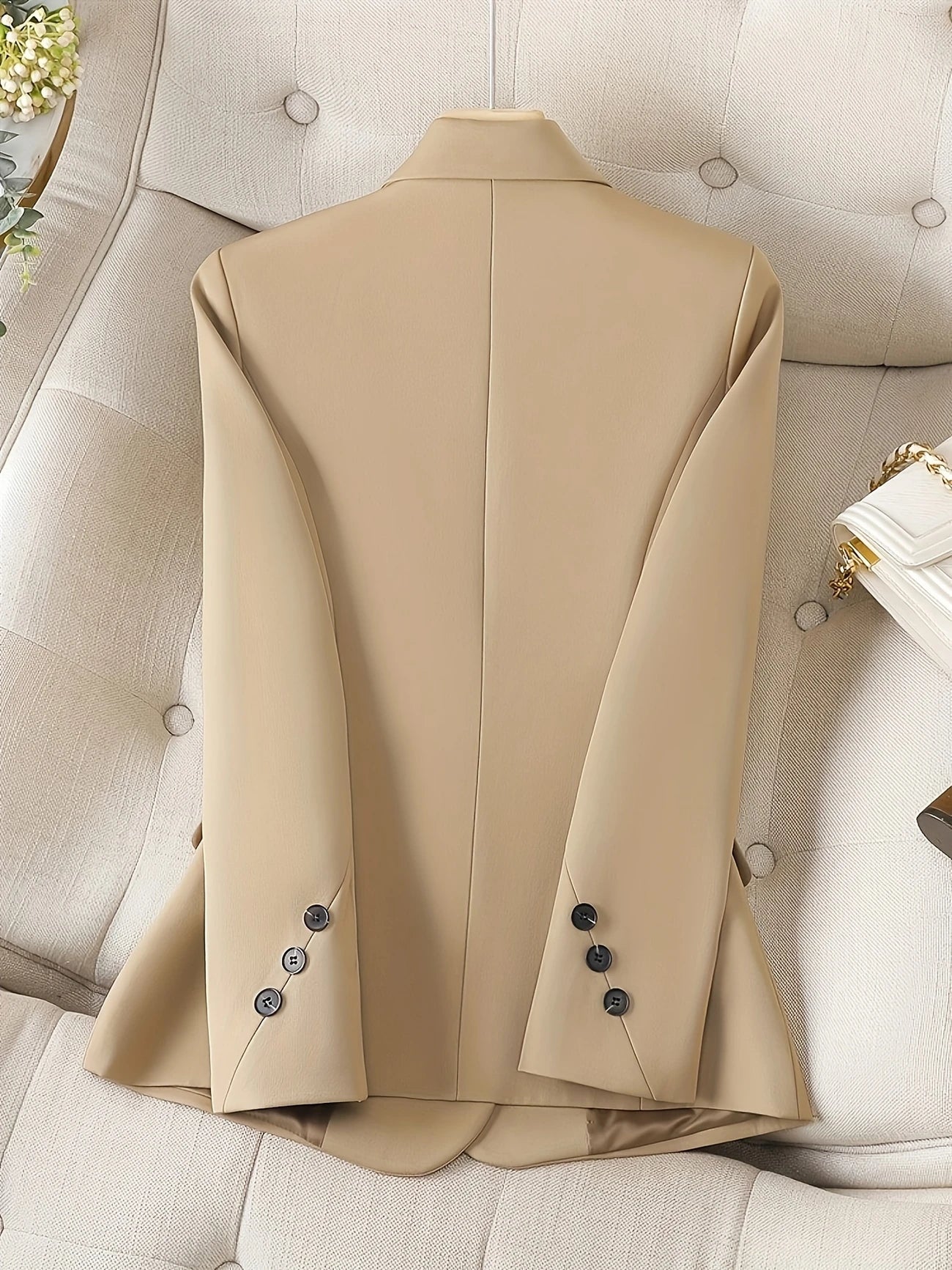 Blazer-Feminino-Caqui-com-Botão
