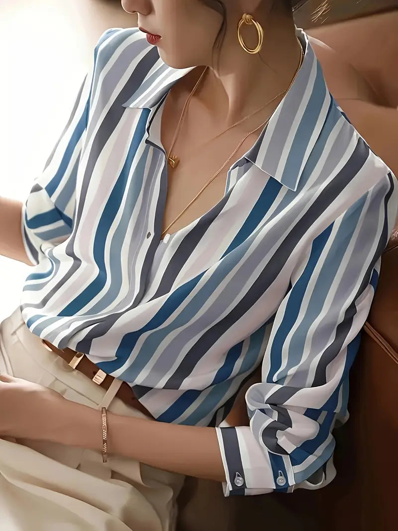 Camisa-Listrada