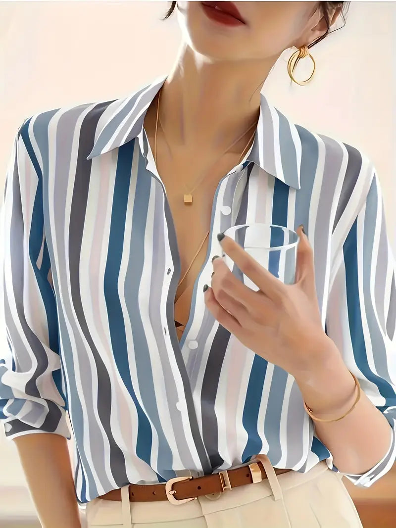 Camisa-Listrada