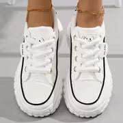 Tênis Feminino Ortopédico Branco| Plus Confort