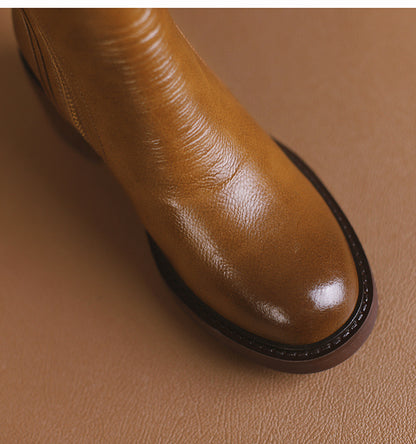 Bota de Couro Cano Curto | Vancuver