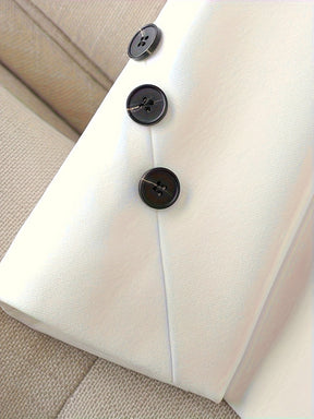 Blazer-Feminino-Branco-com-Botao