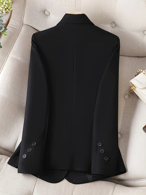 Blazer-Feminino-Preto-com-Botão