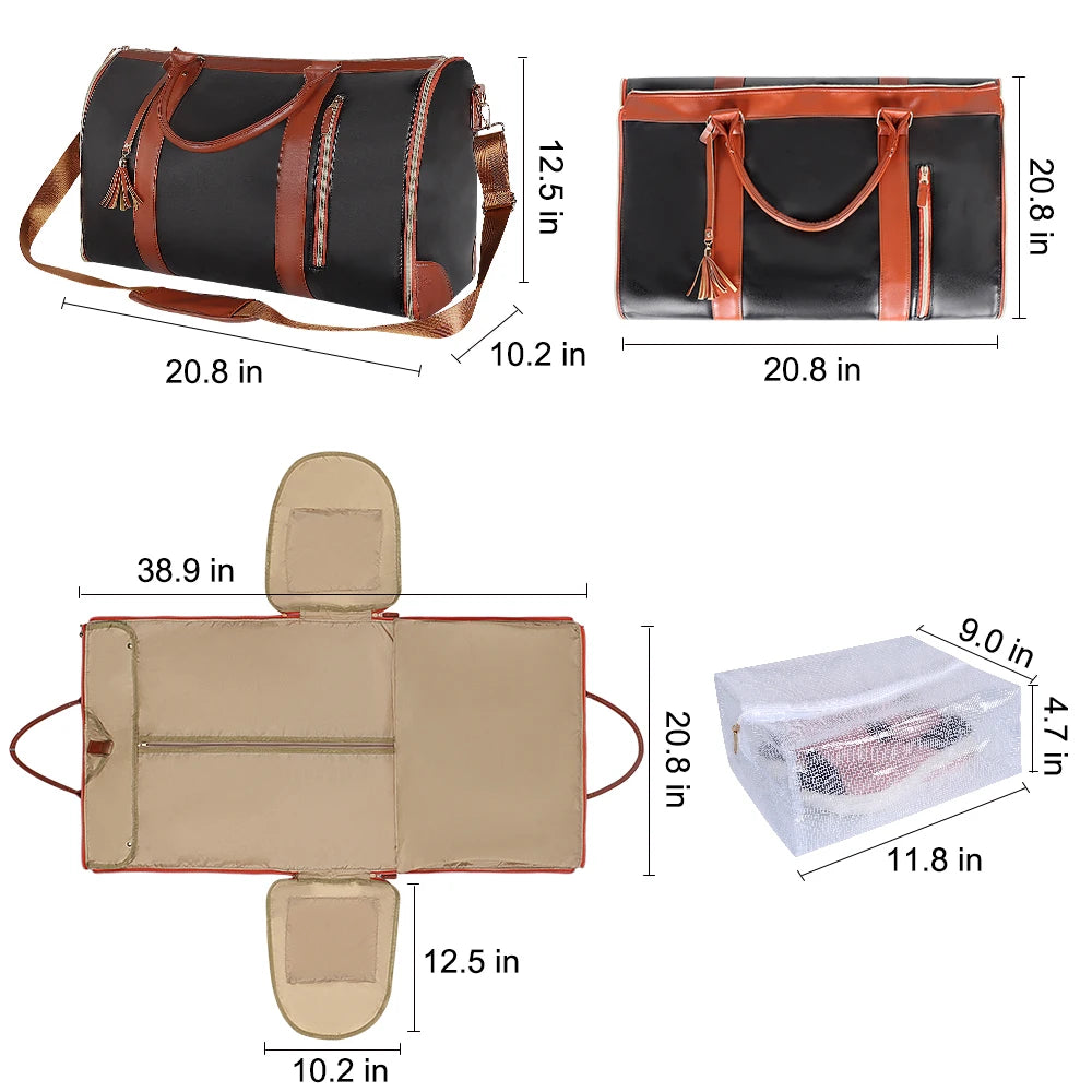 Bolsa de Viagem Dobrável Para Roupas | Multimix