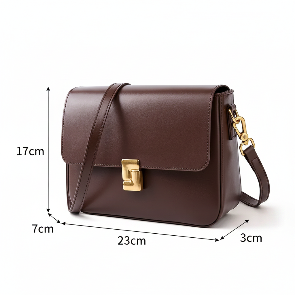 Bolsa Feminina de Couro Genuíno Premium | Elegante e Versátil