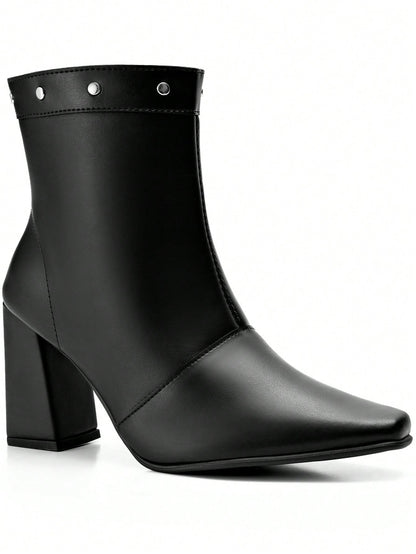 Bota-Feminina-Cano-Curto-Salto-Alto-Preta