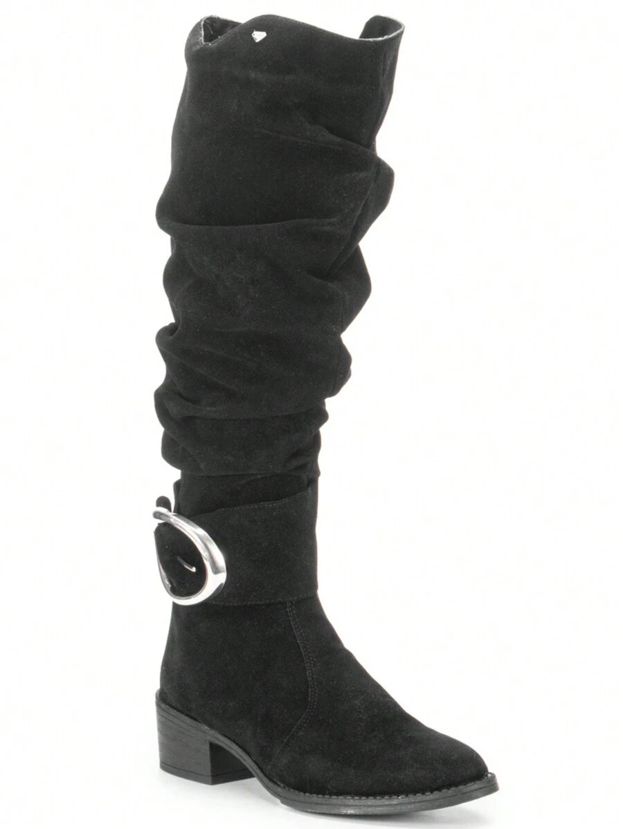 Bota Feminina Montaria Cano Longo Premium Antiderrapante