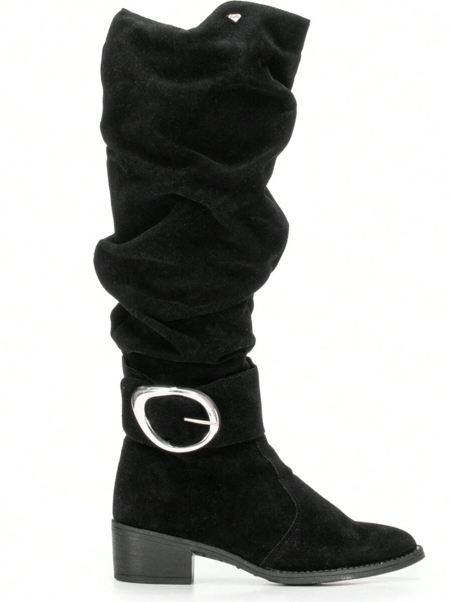 Bota Feminina Montaria Cano Longo Premium Antiderrapante