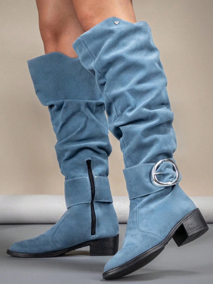 Bota Feminina Montaria Cano Longo Premium Antiderrapante