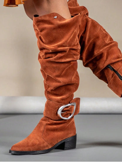 Bota Feminina Montaria Cano Longo Premium Antiderrapante