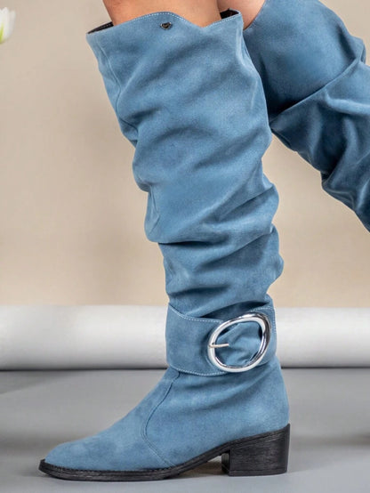 Bota Feminina Montaria Cano Longo Premium Antiderrapante