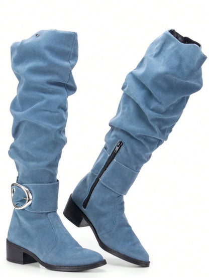 Bota Feminina Montaria Cano Longo Premium Antiderrapante