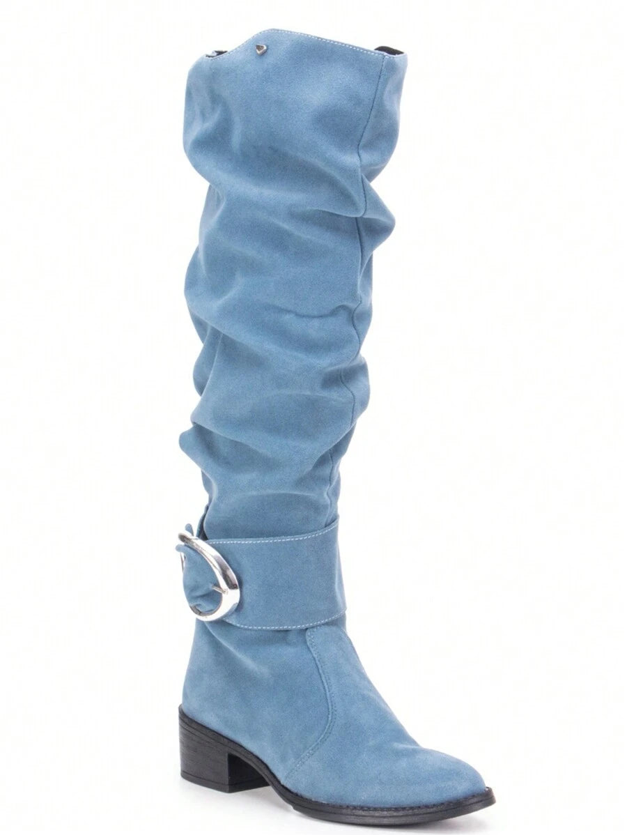 Bota Feminina Montaria Cano Longo Premium Antiderrapante