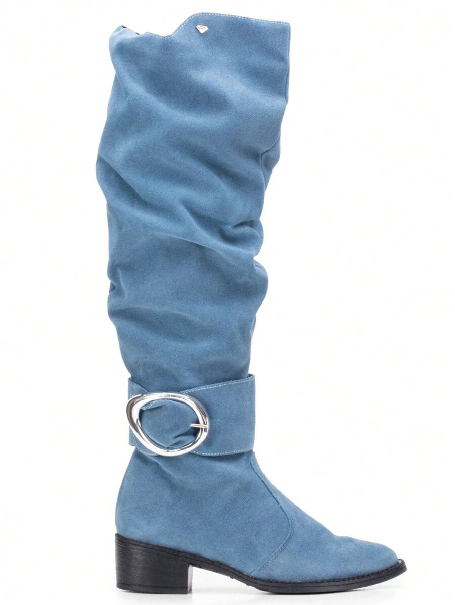 Bota Feminina Montaria Cano Longo Premium Antiderrapante