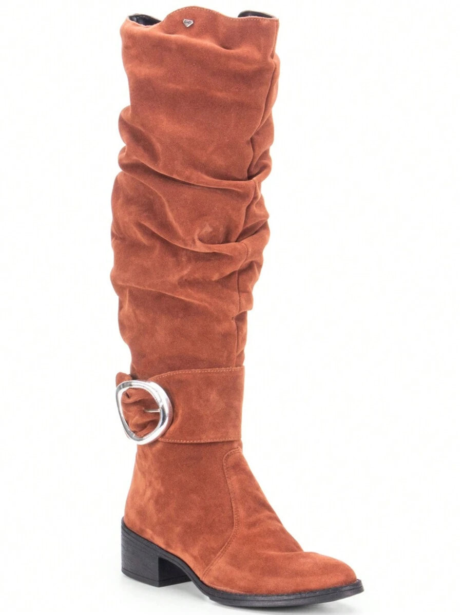 Bota Feminina Montaria Cano Longo Premium Antiderrapante