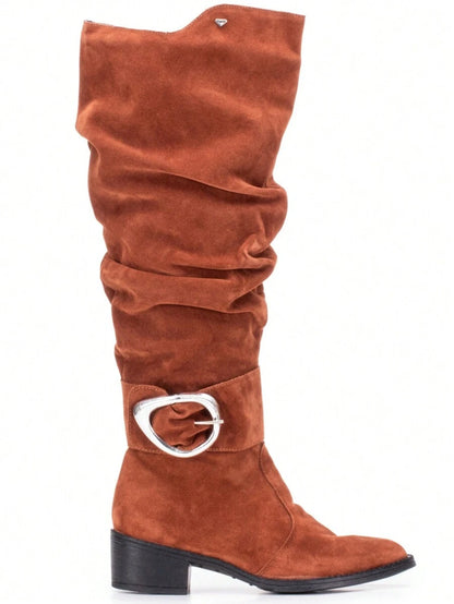 Bota Feminina Montaria Cano Longo Premium Antiderrapante