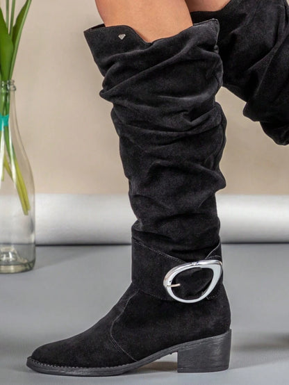 Bota Feminina Montaria Cano Longo Premium Antiderrapante