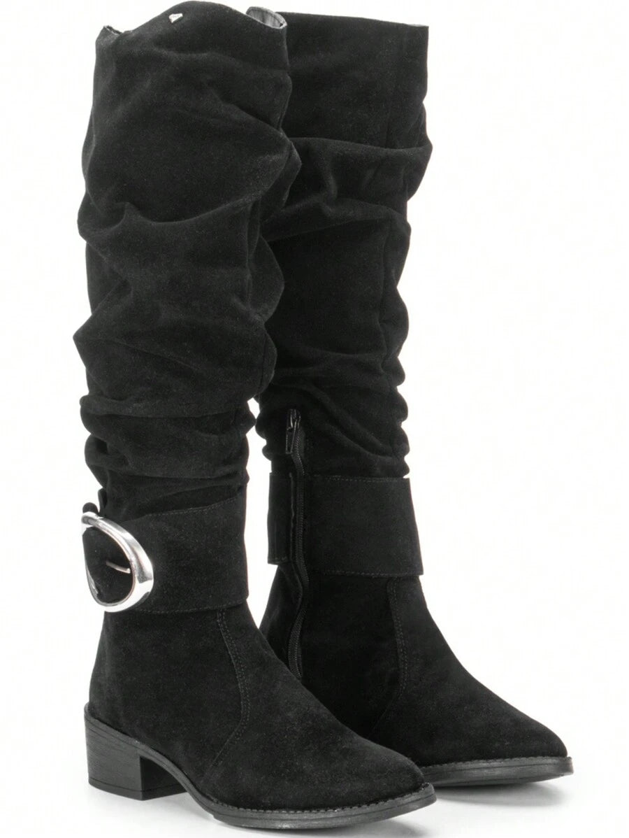 Bota Feminina Montaria Cano Longo Premium Antiderrapante