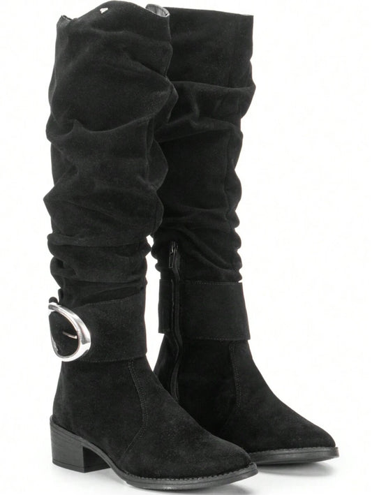 Bota Feminina Montaria Cano Longo Premium Antiderrapante