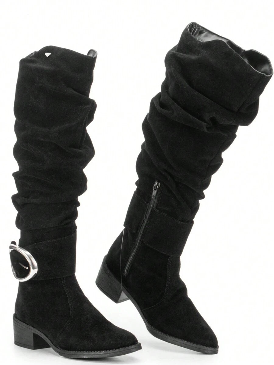 Bota Feminina Montaria Cano Longo Premium Antiderrapante