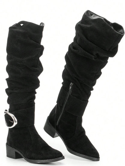 Bota Feminina Montaria Cano Longo Premium Antiderrapante