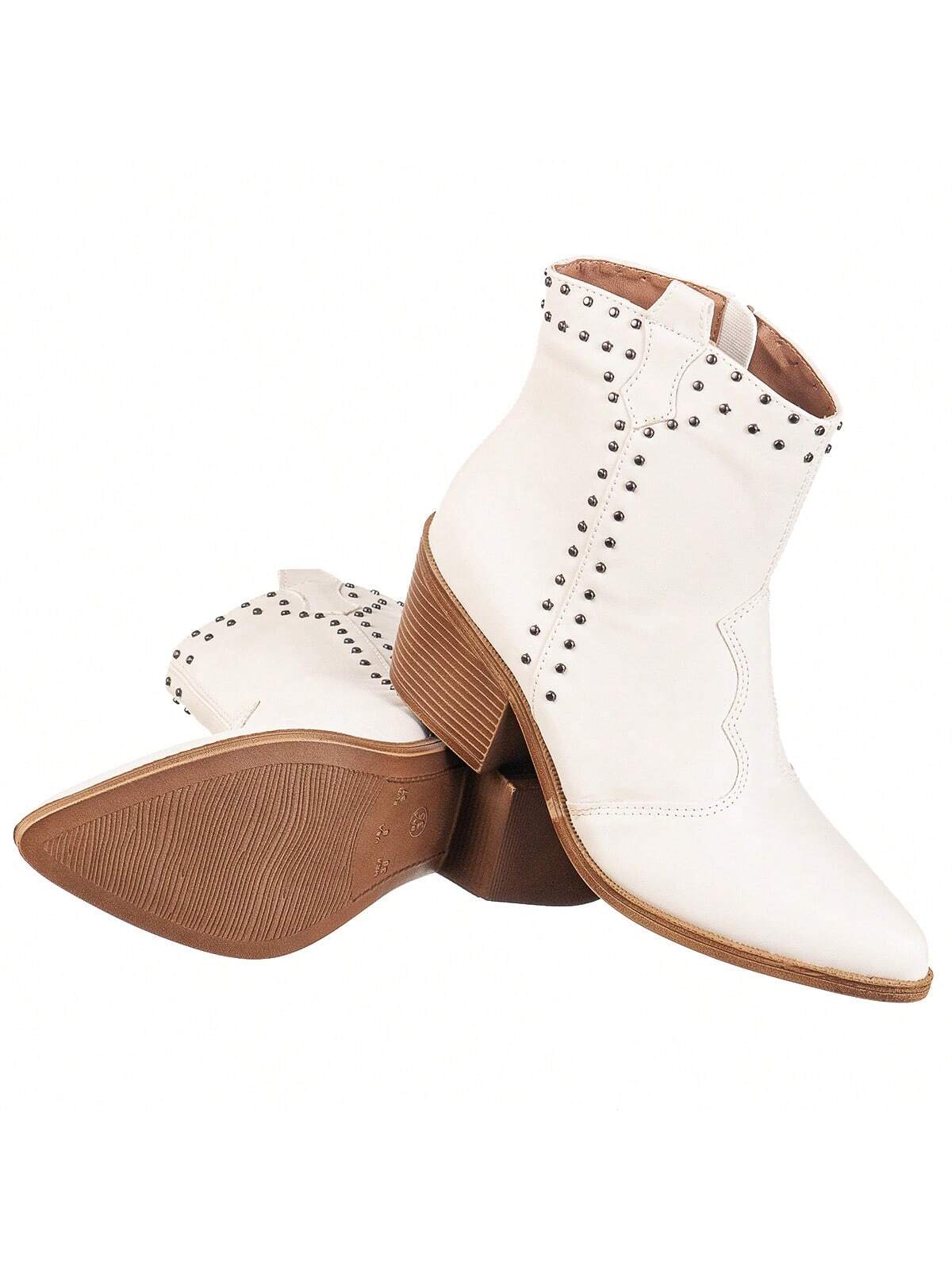 Bota-Feminina-Texana-Cano-Curto-com-Strass-Off-White