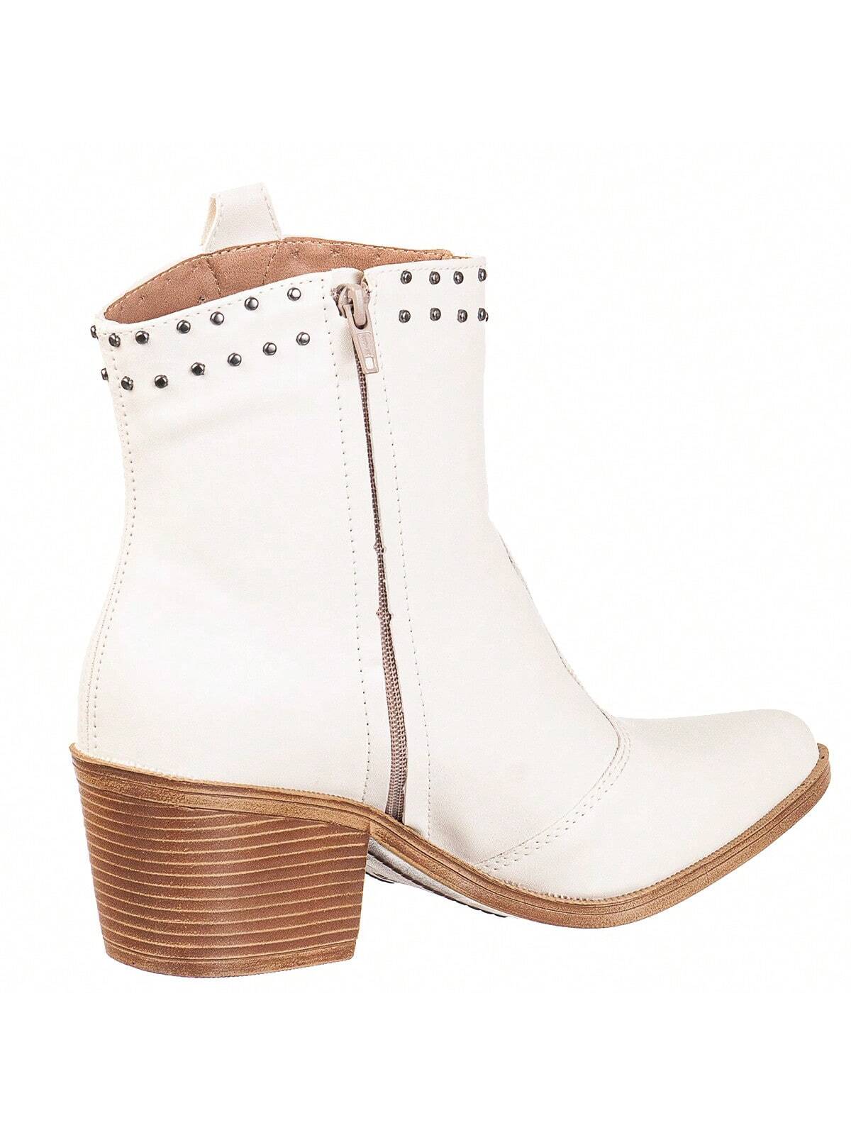Bota-Feminina-Texana-Cano-Curto-com-Strass-Off-White