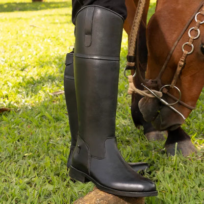 Bota-de-Hipismo-de-Couro-Preta