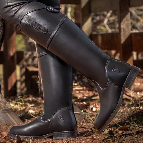 Bota-de-Hipismo-de-Couro-Preta