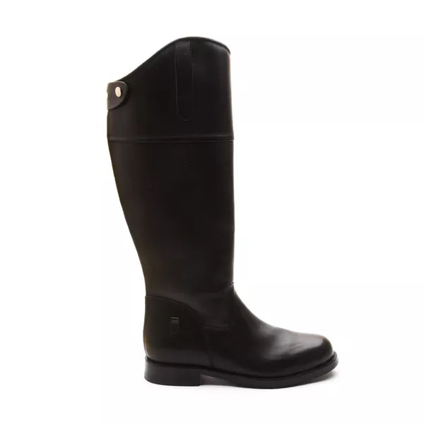 Bota-de-Hipismo-de-Couro-Preta