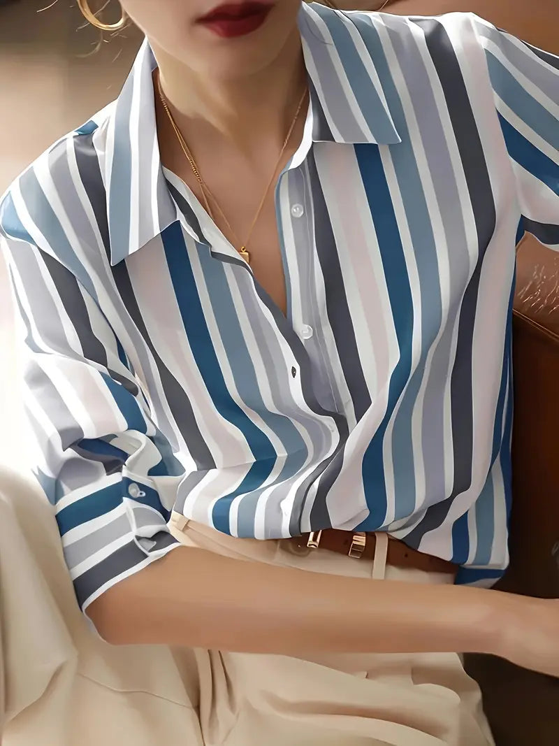 Camisa-Listrada