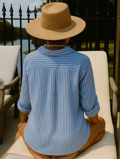 Camisa-Saída-de-Praia-em-Linho