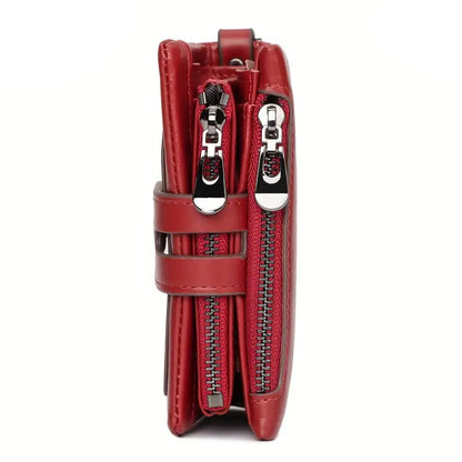 Carteira-Feminina-Pequena-de-Couro-Liz