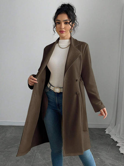 Casaco-Feminino-Longo-Café