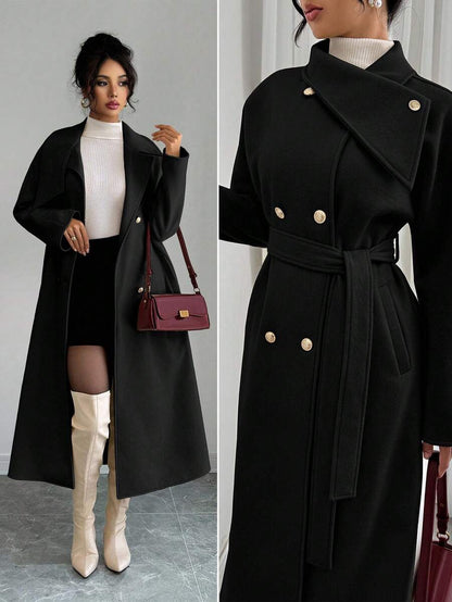 Casaco-Feminino-Preto-Longo