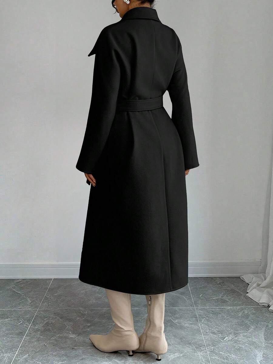 Casaco-Feminino-Preto-Longo