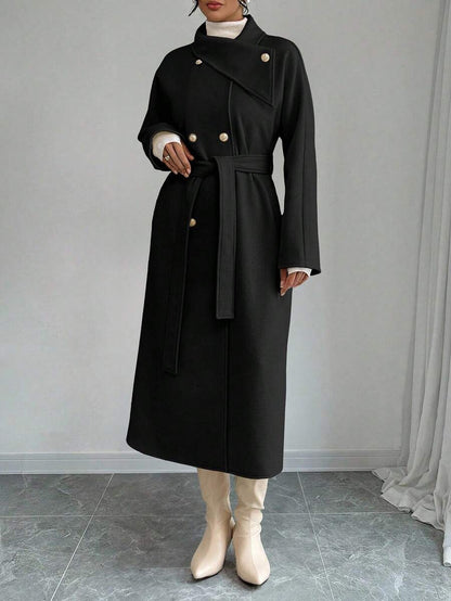 Casaco-Feminino-Preto-Longo