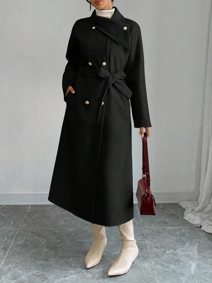 Casaco-Feminino-Preto-Longo