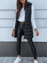 Colete-Feminino-Puffer-com-Touca-Preta