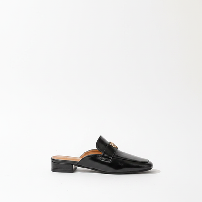 Mule Feminino Bico Quadrado Loafer