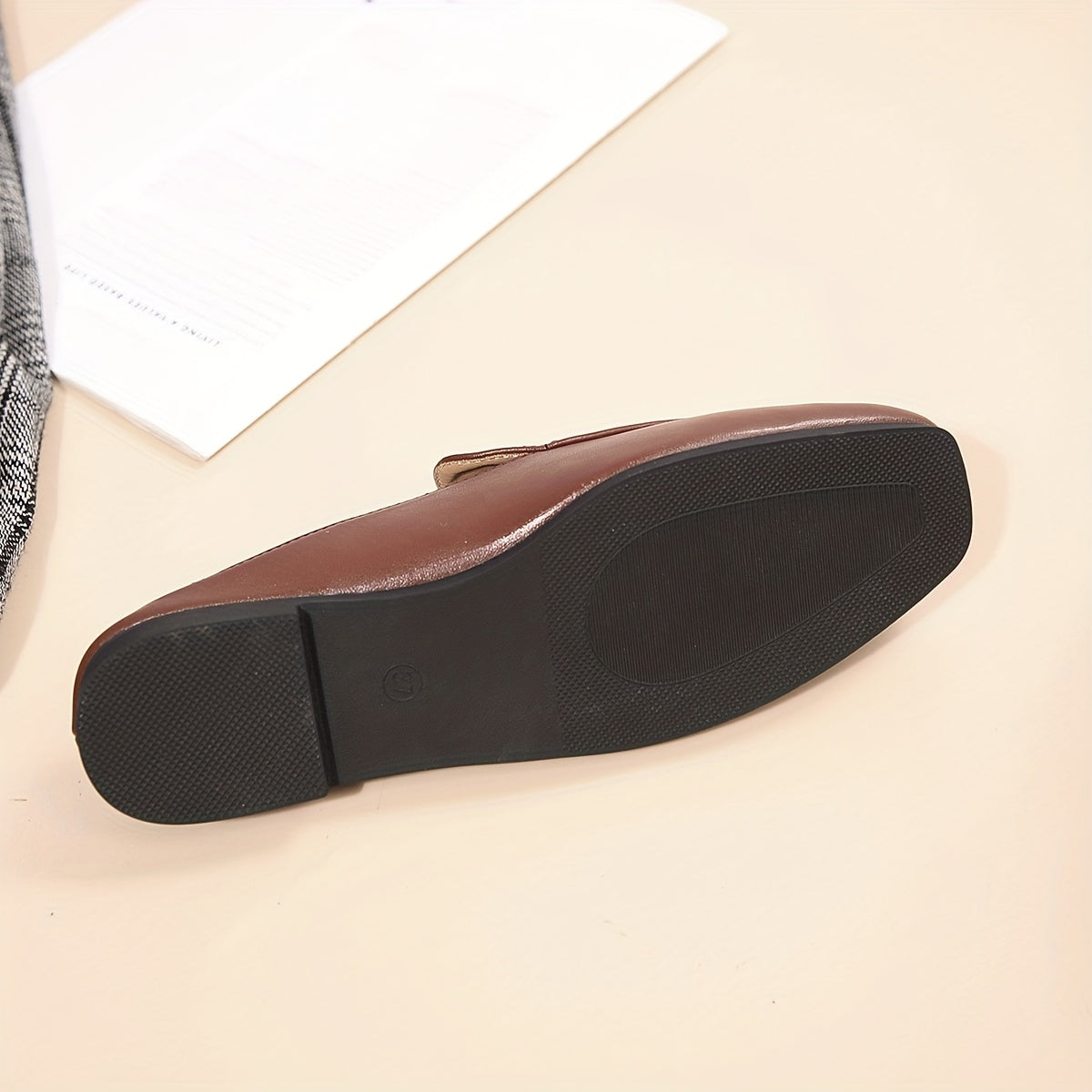 Mule Feminino Mocassim Tassel