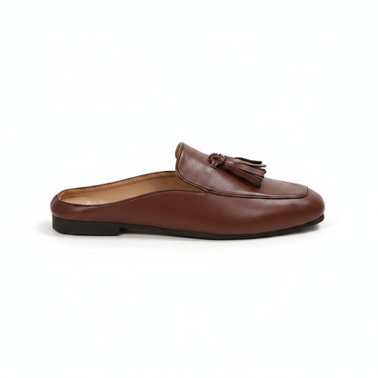 Mule Feminino Mocassim Tassel