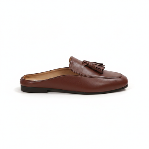 Mule Feminino Mocassim Tassel
