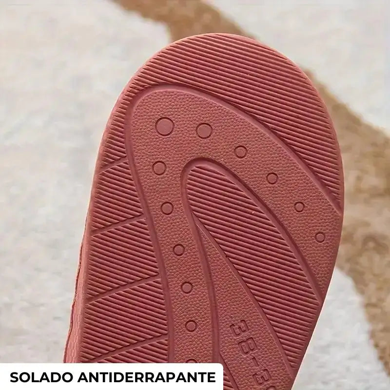 Pantufa-Ortopédica-Feminina-Peluciada-Antiderrapante-Confort-bellibrasil