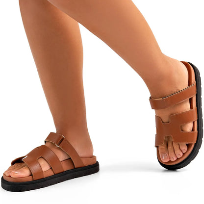 Papete-Sandália-Feminina-Com-fecho-ajustável