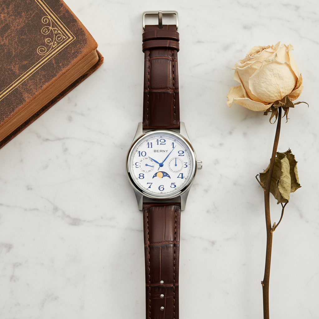 Relógio Feminino Berny Estilo Vintage Premium | Elegante e Atemporal
