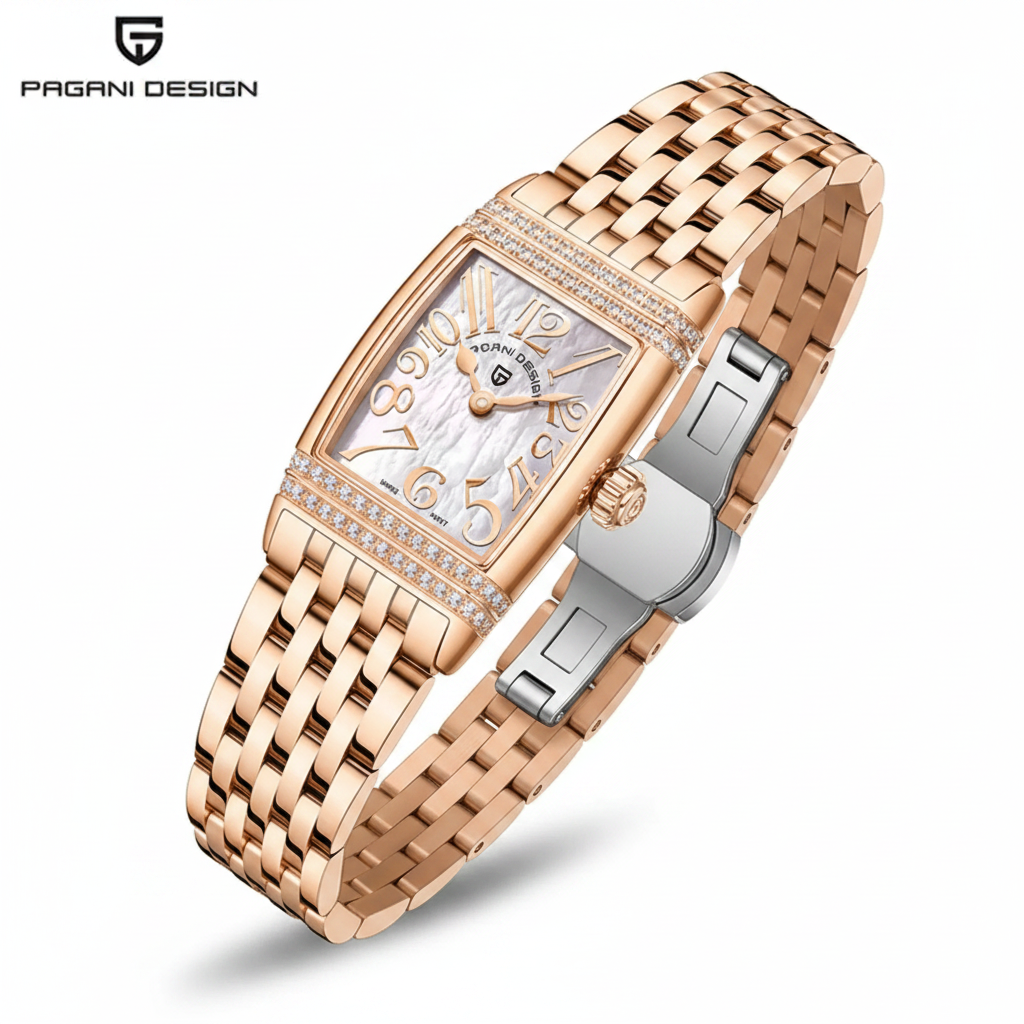 Relógio Feminino Pagani Design Suíço Premium | Vidro de Safira e Resistencia