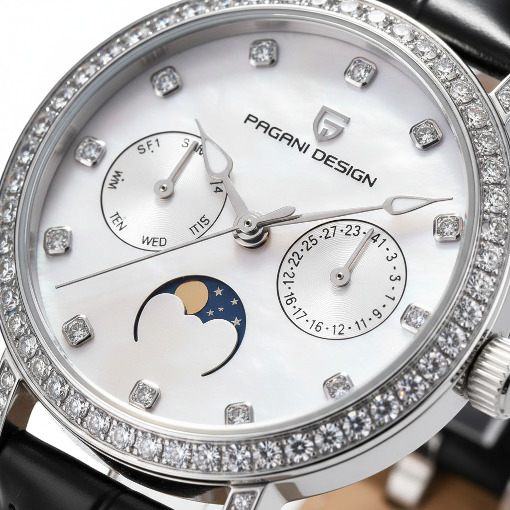Relógio de Pulso Feminino Pagani Design Don Fiori Premium | Elegante e Sofisticado