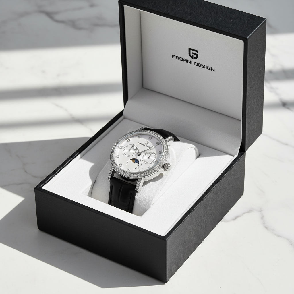 Relógio de Pulso Feminino Pagani Design Don Fiori Premium | Elegante e Sofisticado