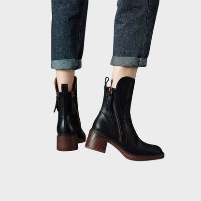 Bota de Couro Cano Curto | Vancuver